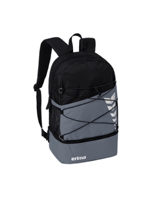 ERIMA SIX WINGS Rucksack slate grey/schwarz