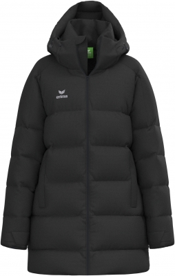 ERIMA Damen Wintersteppjacke Parka schwarz