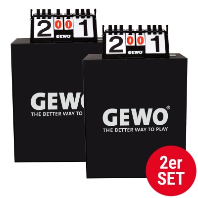 GEWO Set 2x Schiedsrichtertisch incl.Schutzhülle