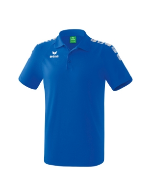 ERIMA Essential 5-C Poloshirt new royal/weiß (Sonderposten)