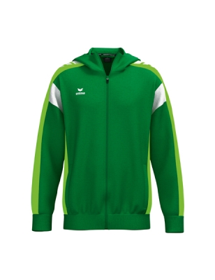 ERIMA CELEBRATE 125 Training Jacket with hood smaragd/green gecko