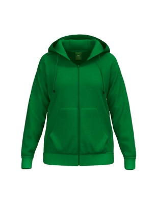 ERIMA Damen TS Hoody Jacket smaragd