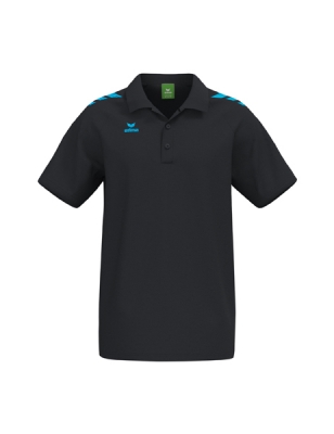 ERIMA CMPT 3 Wings Poloshirt schwarz/curacao