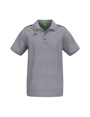 ERIMA CMPT 3 Wings Poloshirt grau melange/schwarz