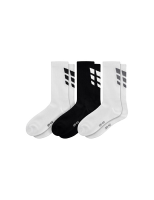 ERIMA 3 Wings Socks 3pack weiß/schwarz