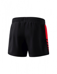 ERIMA Damen Six Wings Worker Shorts schwarz/rot