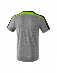 ERIMA Liga 2.0 T-Shirt grau melange/schwarz/green gecko (Sonderposten)