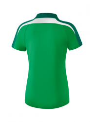 ERIMA Damen Liga 2.0 Poloshirt smaragd/evergreen/weiß (Sonderposten)