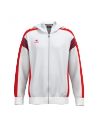 ERIMA CELEBRATE 125 Training Jacket with hood weiß/rot