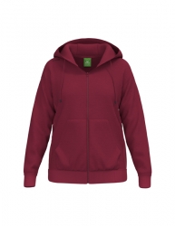 ERIMA Damen TS Hoody Jacket new bordeaux