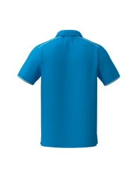 ERIMA CMPT Poloshirt curacao/weiß