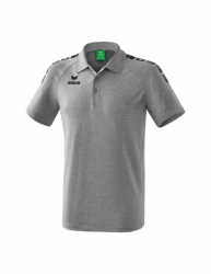 ERIMA Essential 5-C Poloshirt grau melange/schwarz (Sonderposten)